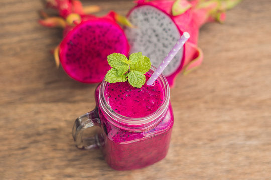 smoothie proteico de pitaya