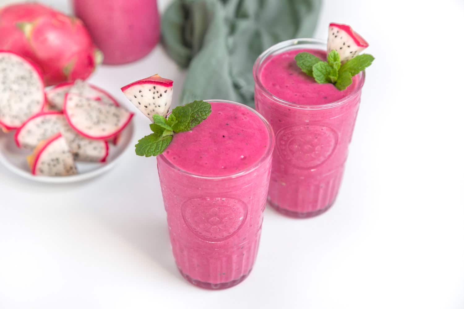 pink smoothie