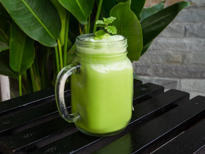 matcha smoothie superfood: delicioso e saudável 😋