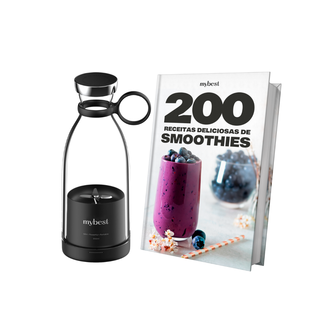 Combo - Mybest 350 & 200 Receitas de Smoothies (mês do cliente)