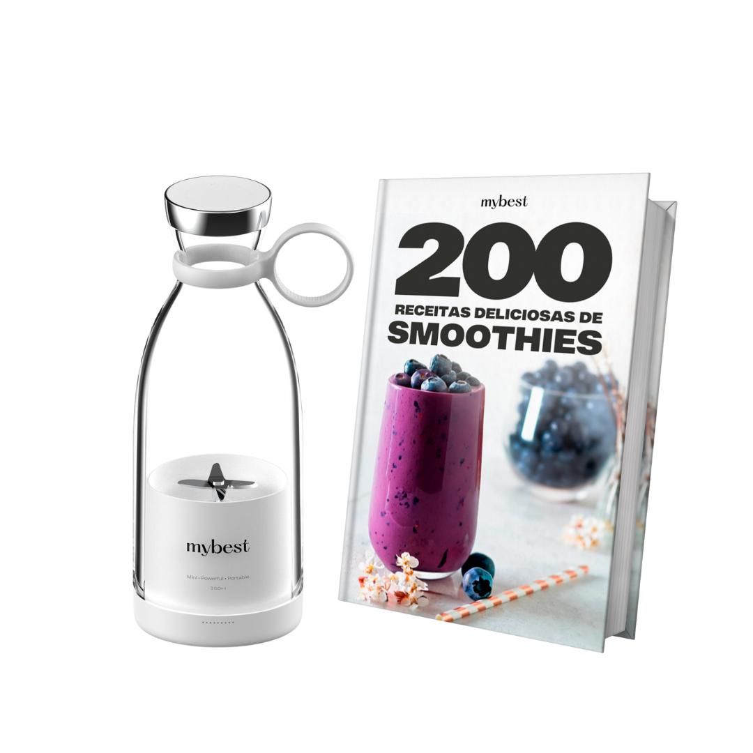 Combo - Mybest 350 & 200 Receitas de Smoothies (mês do cliente)