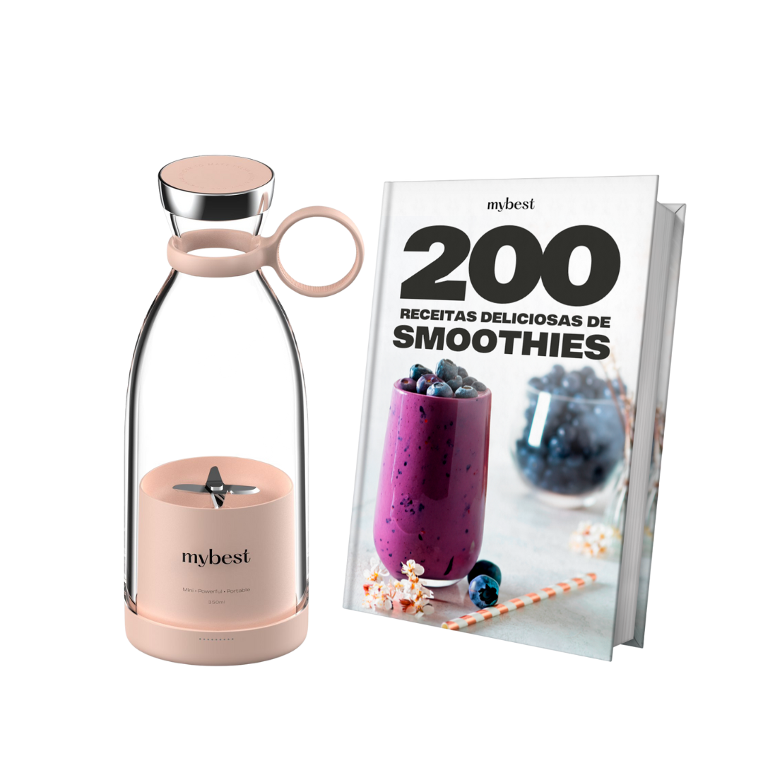 Combo - Mybest 350 & 200 Receitas de Smoothies (mês do cliente)