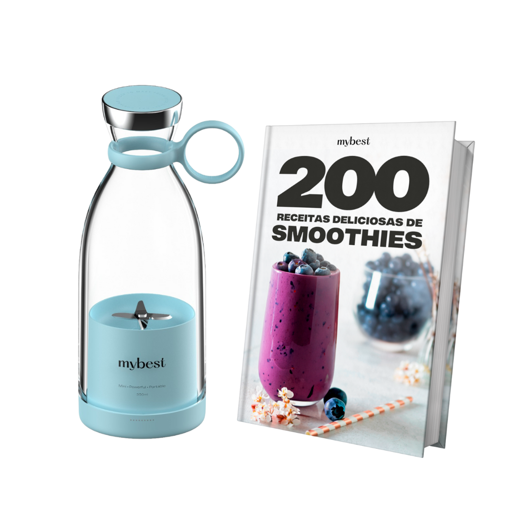 Combo - Mybest 350 & 200 Receitas de Smoothies (mês do cliente)
