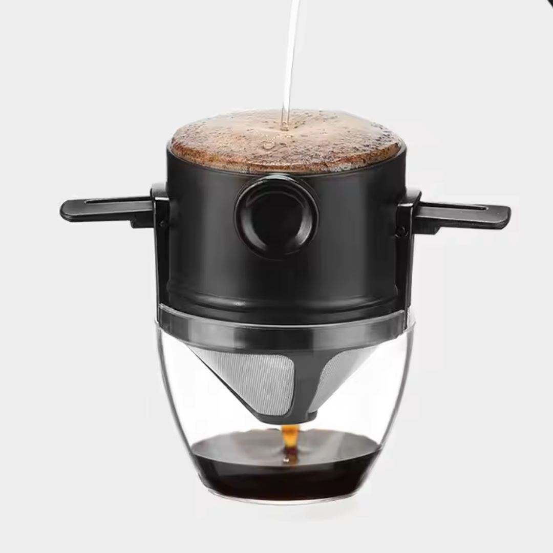 Filtro de Café Portátil Reutilizável e Dobrável Bloom