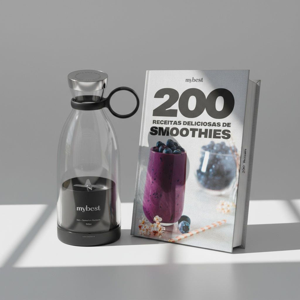 Combo - Mybest 350 & 200 Receitas de Smoothies (mês do cliente)