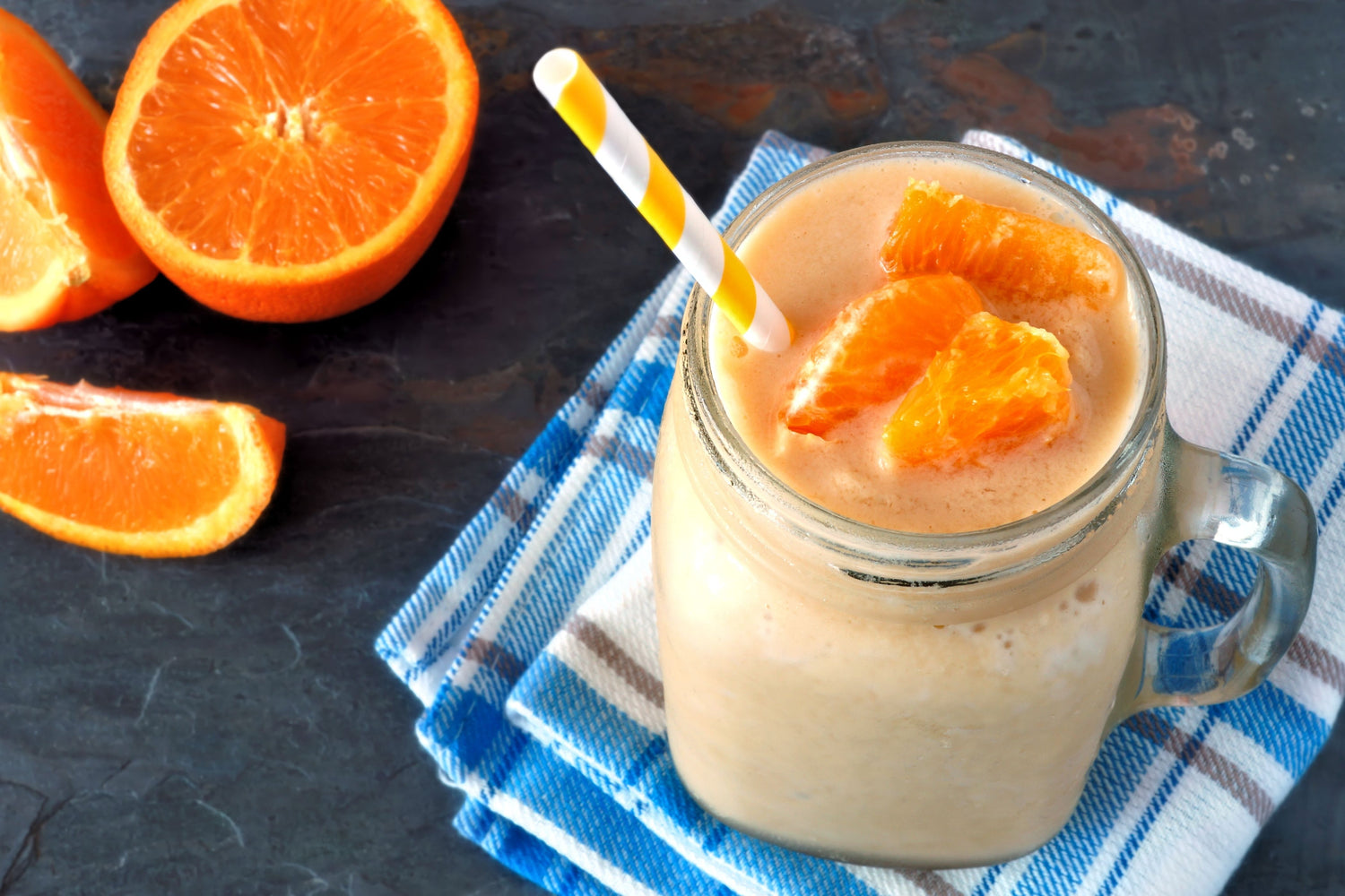 smoothie de laranja