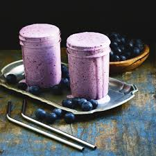 smoothie de blueberry